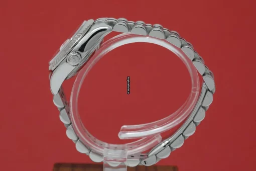 High-end Fake Rolex Lady-datejust 179174 Caliber 2235 Automatic Movement 26mm Steel Case Womens Watch - Image 3