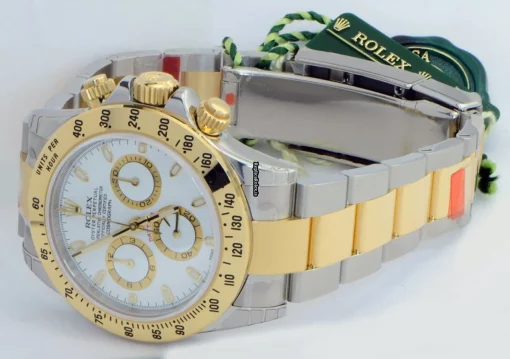 Fabulous Replica Rolex Daytona 116523 Automatic Automatic Movement 40mm Gold/steel Case Mens/unisex Watch - Image 3
