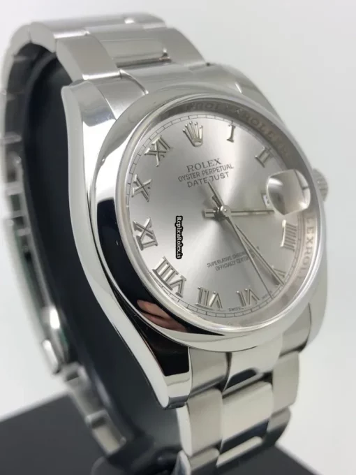 Offering Clone Rolex Datejust 116200 Caliber 3135 Automatic Movement 36mm Steel Case Mens/unisex Watch - Image 10