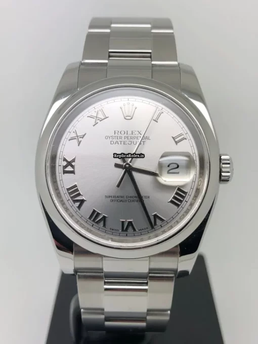 Offering Clone Rolex Datejust 116200 Caliber 3135 Automatic Movement 36mm Steel Case Mens/unisex Watch - Image 12