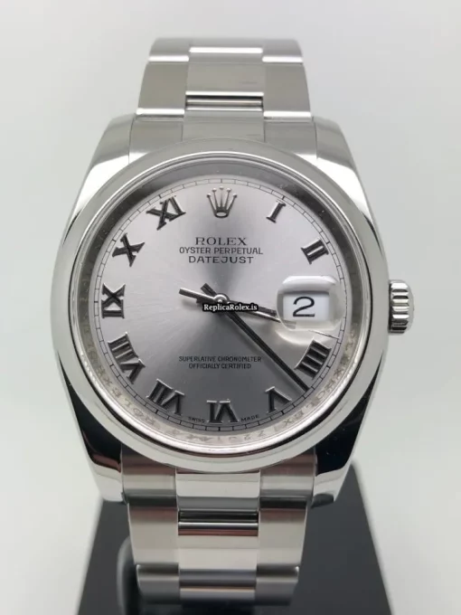 Offering Clone Rolex Datejust 116200 Caliber 3135 Automatic Movement 36mm Steel Case Mens/unisex Watch - Image 4