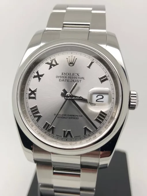 Offering Clone Rolex Datejust 116200 Caliber 3135 Automatic Movement 36mm Steel Case Mens/unisex Watch - Image 5