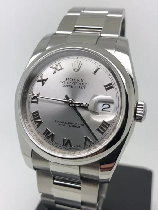 Offering Clone Rolex Datejust 116200 Caliber 3135 Automatic Movement 36mm Steel Case Mens/unisex Watch - Image 6