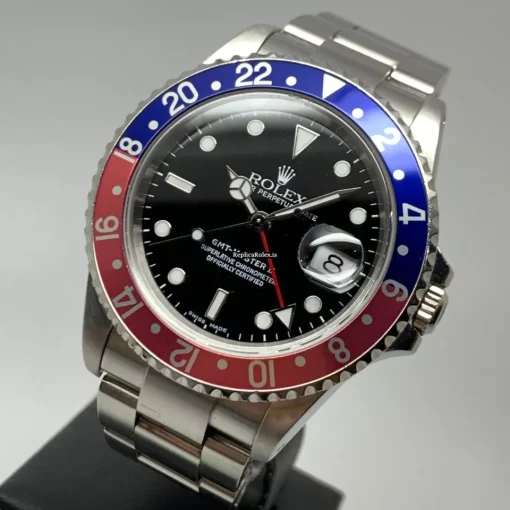 Terrific Copy Rolex Gmt-master II 16710 Caliber 3185 Automatic Movement 40mm Steel Case Mens/unisex Watch
