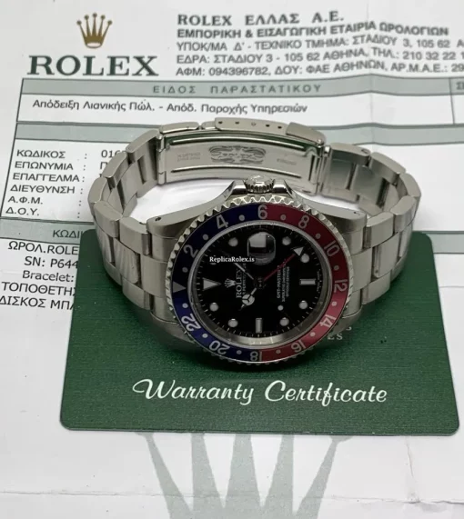 Terrific Copy Rolex Gmt-master II 16710 Caliber 3185 Automatic Movement 40mm Steel Case Mens/unisex Watch - Image 15