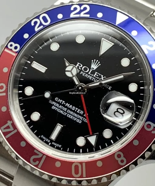 Terrific Copy Rolex Gmt-master II 16710 Caliber 3185 Automatic Movement 40mm Steel Case Mens/unisex Watch - Image 4