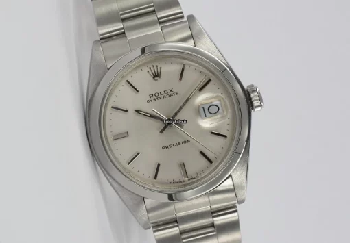 Defect Replica Rolex Oyster Precision 6694 Manual Winding Movement 34mm Steel Case Watch