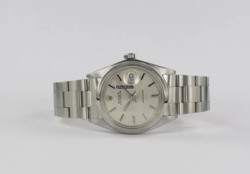 Defect Replica Rolex Oyster Precision 6694 Manual Winding Movement 34mm Steel Case Watch - Image 2