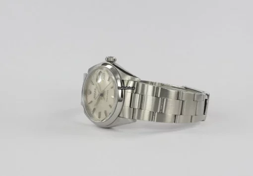 Defect Replica Rolex Oyster Precision 6694 Manual Winding Movement 34mm Steel Case Watch - Image 3