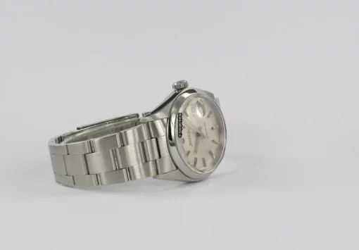 Defect Replica Rolex Oyster Precision 6694 Manual Winding Movement 34mm Steel Case Watch - Image 4