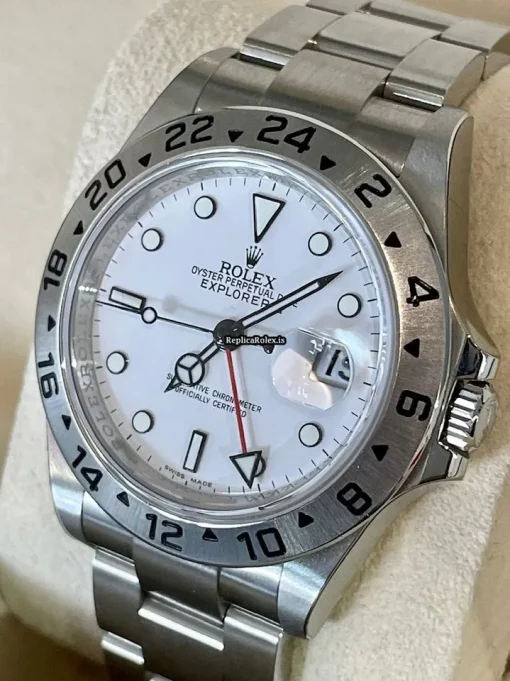 Perfect Copy Rolex Explorer II 16570 Caliber 3185 Automatic Movement 40mm Steel Case Mens/unisex Watch - Image 13
