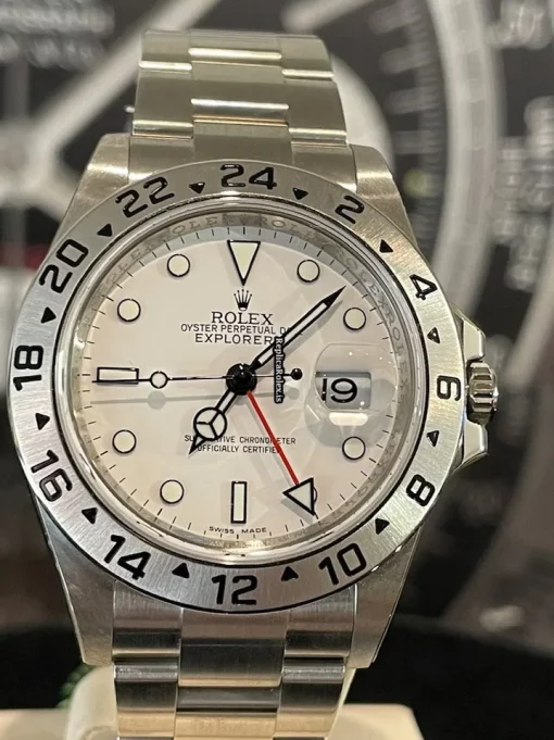 Perfect Copy Rolex Explorer II 16570 Caliber 3185 Automatic Movement 40mm Steel Case Mens/unisex Watch - Image 3