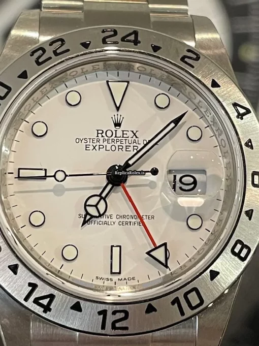 Perfect Copy Rolex Explorer II 16570 Caliber 3185 Automatic Movement 40mm Steel Case Mens/unisex Watch - Image 4