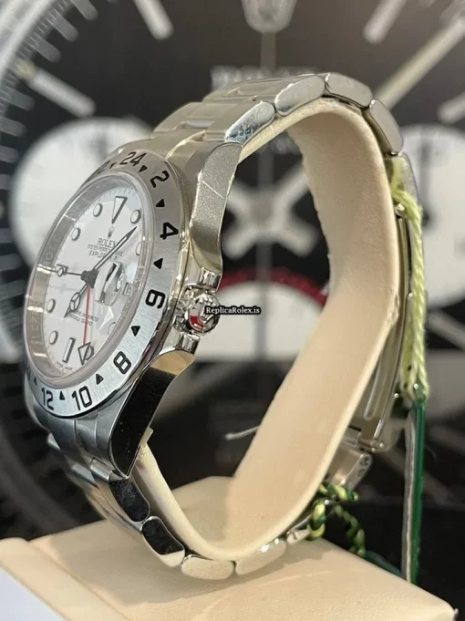 Perfect Copy Rolex Explorer II 16570 Caliber 3185 Automatic Movement 40mm Steel Case Mens/unisex Watch - Image 6