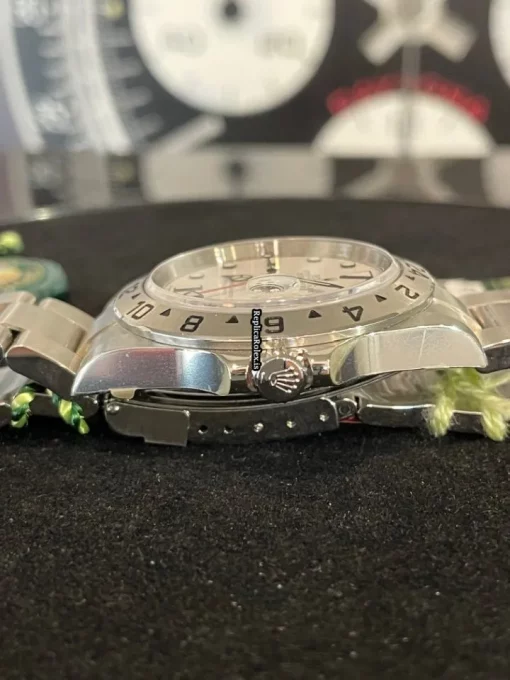 Perfect Copy Rolex Explorer II 16570 Caliber 3185 Automatic Movement 40mm Steel Case Mens/unisex Watch - Image 9