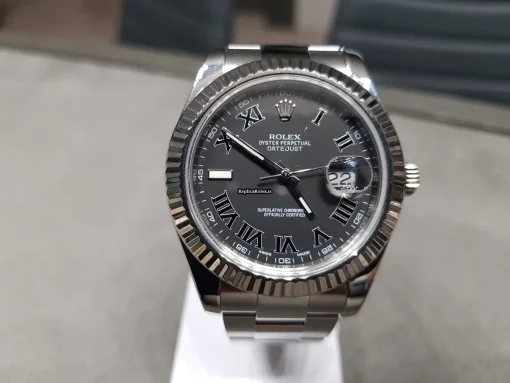 Terrific Fake Rolex Datejust II 116334 Caliber 3136 Automatic Movement 41mm Steel Case Mens/unisex Watch