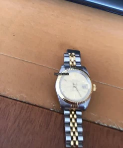 Epic Replica Rolex Datejust Oysterquartz 17013 Caliber 5035 Quartz Movement 36x42mm Gold/steel Case Mens/unisex Watch