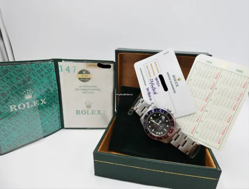 High Quality Fake Rolex Gmt-master 16750 Caliber 3075 Automatic Movement 40mm Steel Case Mens/unisex Watch - Image 15