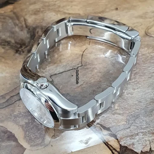 Top Replica Rolex Oyster Perpetual 26 176200 Automatic Movement 26mm Steel Case Watch - Image 2
