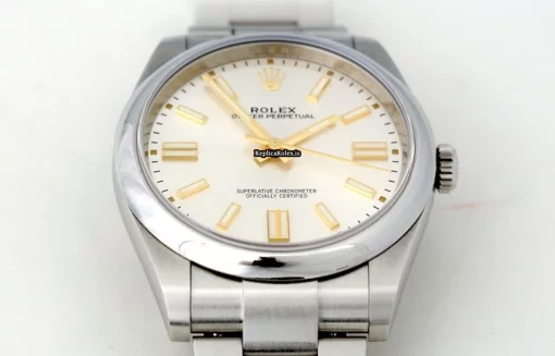Mind-boggling Fake Rolex Oyster Perpetual 124300 Caliber 3230 Automatic Movement 41mm Steel Case Mens/unisex Watch - Image 8