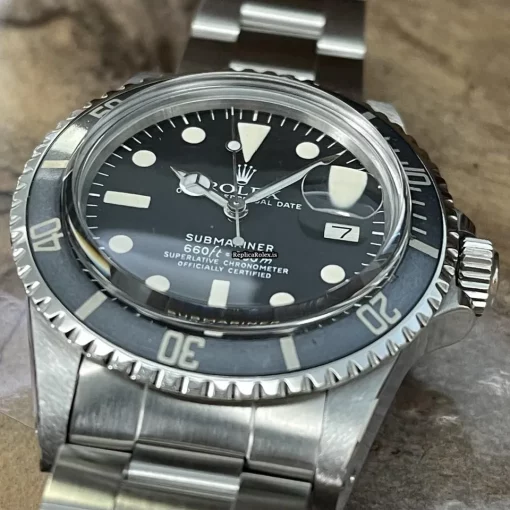 Swiss Replicas Rolex Submariner Date 1680 Automatic Movement 40mm Steel Case Watch - Image 6