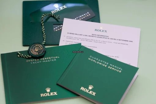 Inexpensive Imitation Rolex Yacht-master 37 268621 Caliber 2236 Automatic Movement 37mm Gold/steel Case Mens/unisex Watch - Image 7