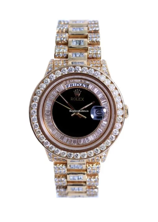 Exquisite Replica Rolex Day-date 36 18038 Automatic Movement 36mm Yellow Gold Case Mens/unisex Watch
