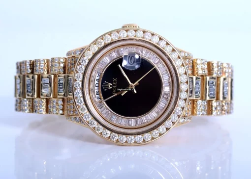 Exquisite Replica Rolex Day-date 36 18038 Automatic Movement 36mm Yellow Gold Case Mens/unisex Watch - Image 3