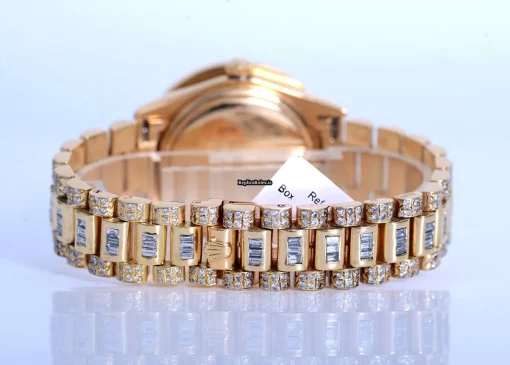 Exquisite Replica Rolex Day-date 36 18038 Automatic Movement 36mm Yellow Gold Case Mens/unisex Watch - Image 6