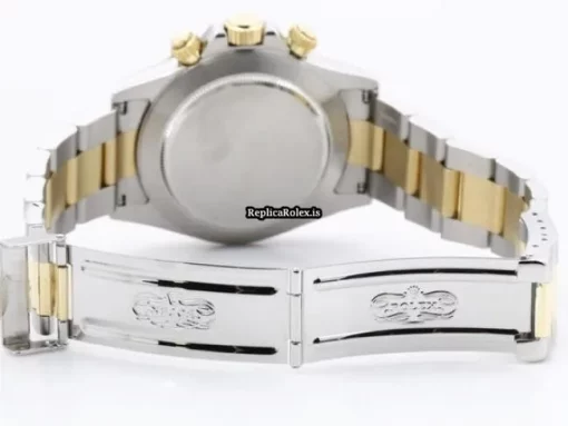 Amazing Fake Rolex Daytona 16523 Caliber 4030 Automatic Movement 40mm Gold/steel Case Mens/unisex Watch - Image 11