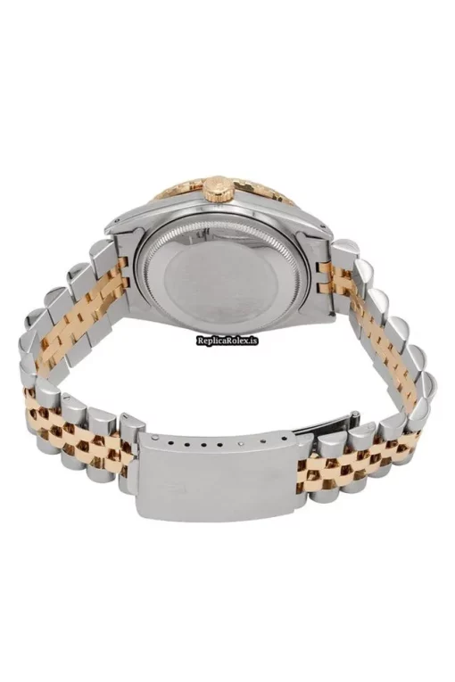 Attractive Knockoff Rolex Datejust Turn-o-graph 16253 Caliber 3035 Automatic Movement 36mm Gold/steel Case Mens/unisex Watch - Image 2