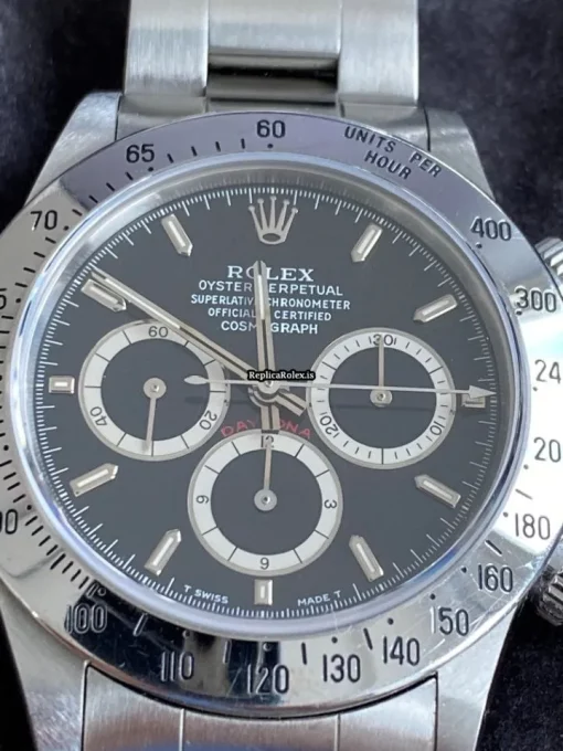 High-end Fake Rolex Daytona 16520 Zenith El Primero Caliber 4030 Automatic Movement 40mm Steel Case Mens/unisex Watch - Image 12