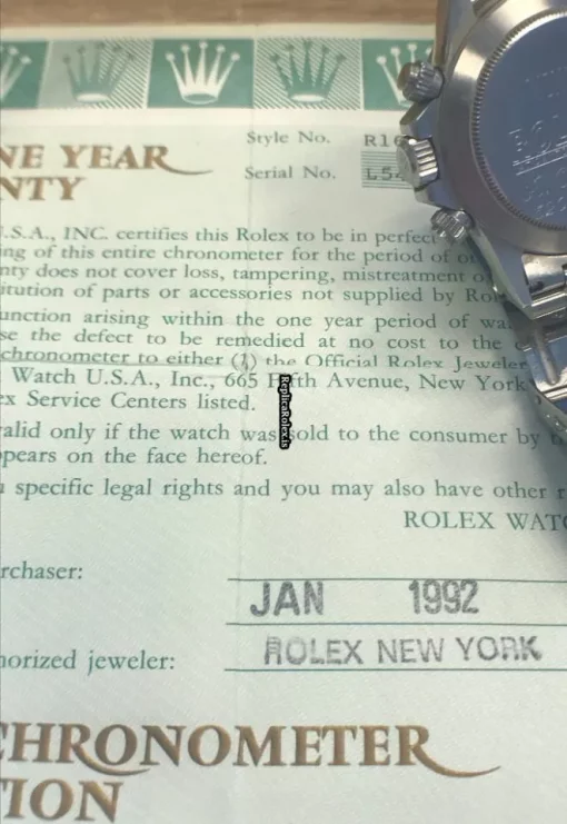 High-end Fake Rolex Daytona 16520 Zenith El Primero Caliber 4030 Automatic Movement 40mm Steel Case Mens/unisex Watch - Image 7