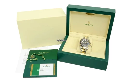 Nice Replica Rolex Submariner Date 116613ln Caliber 3135 Automatic Movement 40mm Gold/steel Case Mens/unisex Watch - Image 15