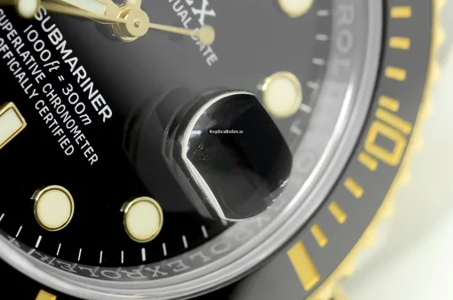 Nice Replica Rolex Submariner Date 116613ln Caliber 3135 Automatic Movement 40mm Gold/steel Case Mens/unisex Watch - Image 8