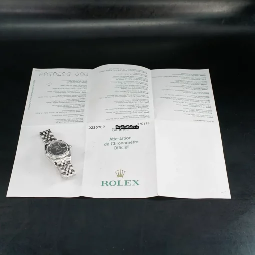 Incredible Replica Rolex Lady-datejust 179174 Caliber 2235 Automatic Movement 26mm Steel Case Womens Watch - Image 10