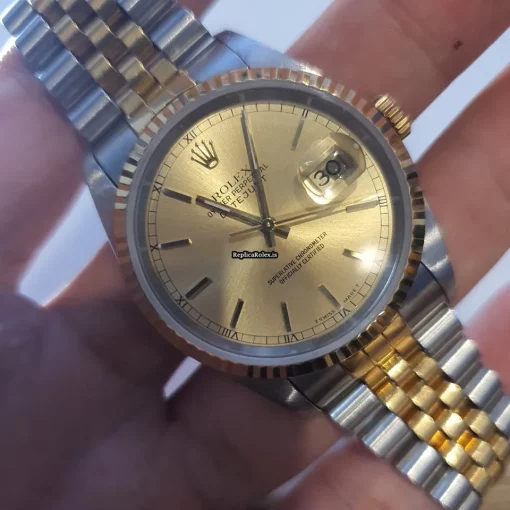 Special Copies Rolex Datejust 16233 Caliber 3135 Automatic Movement 36x43mm Steel Case Mens/unisex Watch - Image 11