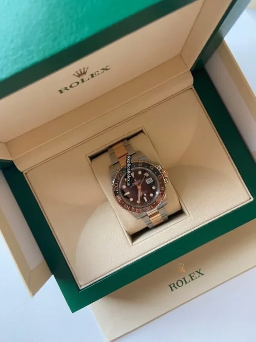 Durable Replica Rolex Gmt-master II 126711chnr Caliber 3285 Automatic Movement 40mm Gold/steel Case Mens/unisex Watch