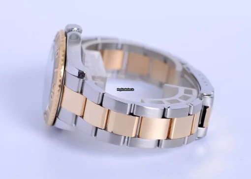 Superior Replica Rolex Yacht-master 168623 Automatic Movement 35mm Gold/steel Case Mens/unisex Watch - Image 3