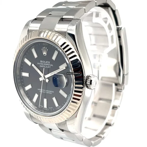 Fabulous Replica Rolex Datejust II 116334 Caliber 3136 Automatic Movement 41mm Steel Case Mens/unisex Watch - Image 2