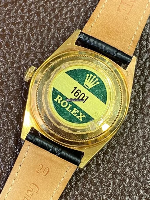 Recommend Knockoff Rolex Datejust 1601 Automatic Movement 36mm Yellow Gold Case Mens/unisex Watch - Image 6