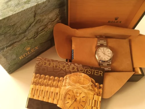 Wonderful Knockoff Rolex Air King Precision 14000 Caliber 3000 Automatic Movement 34mm Steel Case Mens/unisex Watch - Image 5