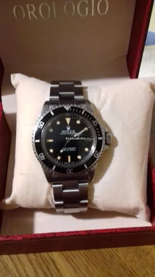 Neat Replica Rolex Submariner 5513 Caliber 1520 Automatic Movement 40mm Steel Case Mens/unisex Watch - Image 11