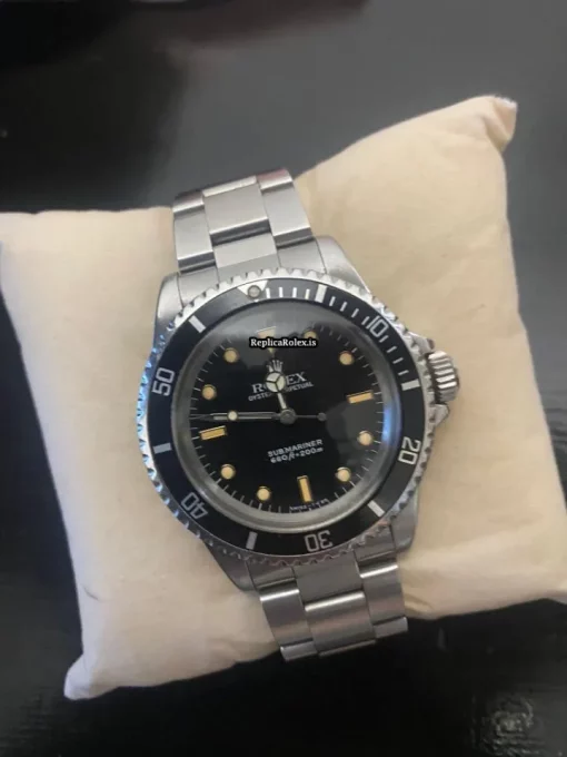 Neat Replica Rolex Submariner 5513 Caliber 1520 Automatic Movement 40mm Steel Case Mens/unisex Watch - Image 4