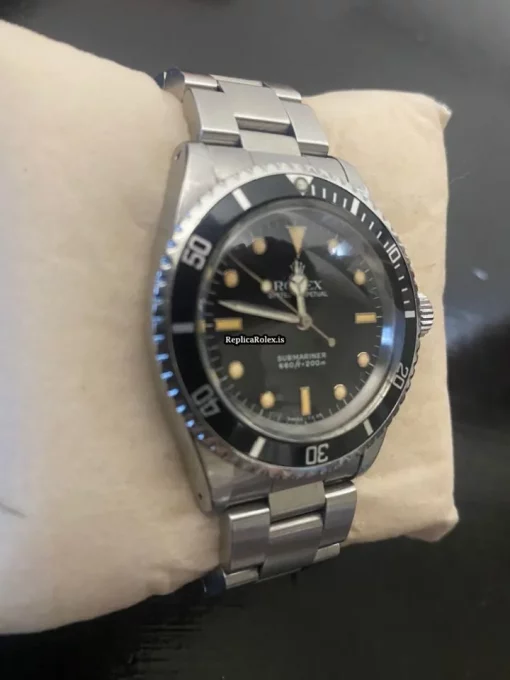 Neat Replica Rolex Submariner 5513 Caliber 1520 Automatic Movement 40mm Steel Case Mens/unisex Watch - Image 5