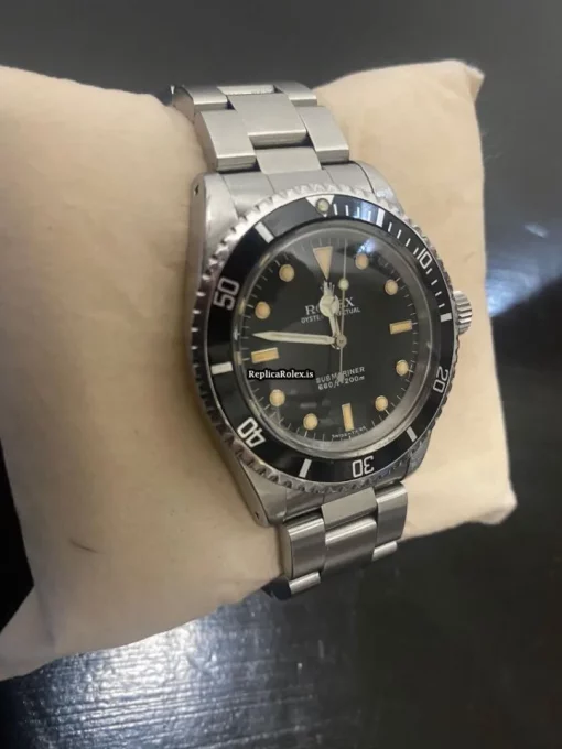 Neat Replica Rolex Submariner 5513 Caliber 1520 Automatic Movement 40mm Steel Case Mens/unisex Watch - Image 6
