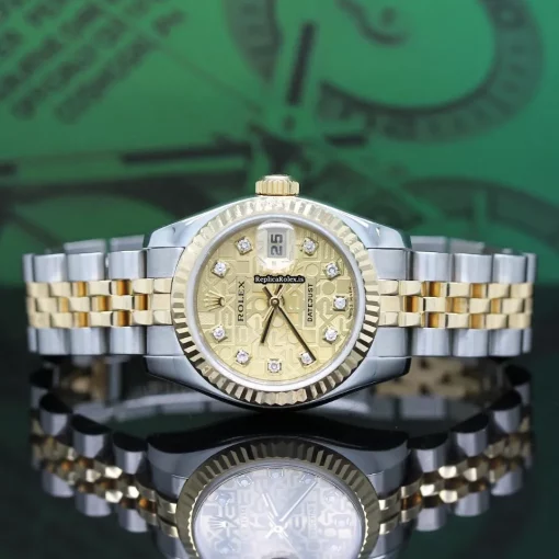 Special Replica Rolex Lady-datejust 179173 Caliber 2235 Automatic Movement 26x42mm Gold/steel Case Womens Watch