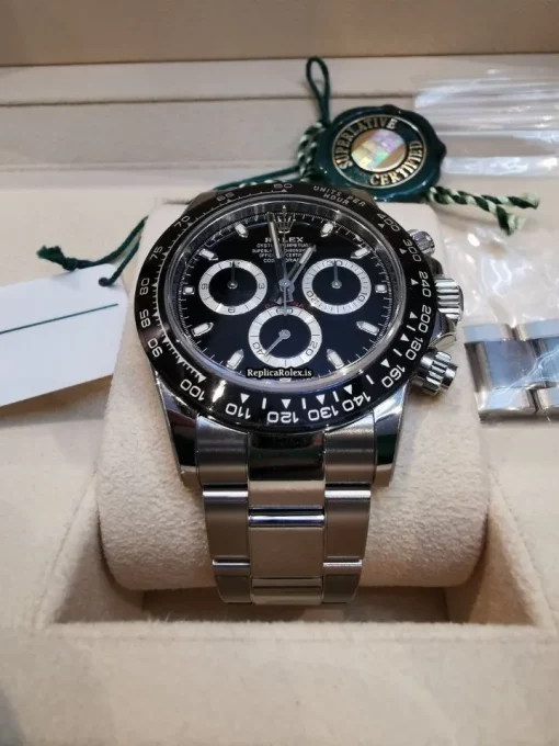 Excellent Fake Rolex Daytona 116500ln Caliber 4130 Automatic Movement 40mm Steel Case Mens/unisex Watch - Image 3