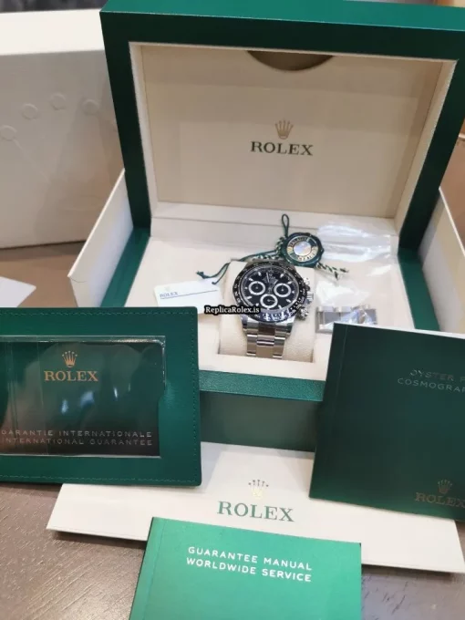 Excellent Fake Rolex Daytona 116500ln Caliber 4130 Automatic Movement 40mm Steel Case Mens/unisex Watch - Image 4