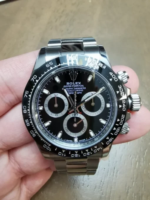Excellent Fake Rolex Daytona 116500ln Caliber 4130 Automatic Movement 40mm Steel Case Mens/unisex Watch - Image 5